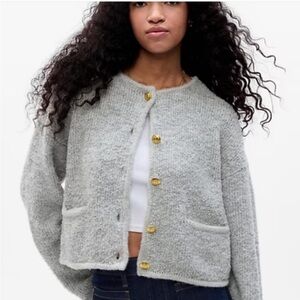 Gap gray cardigan
